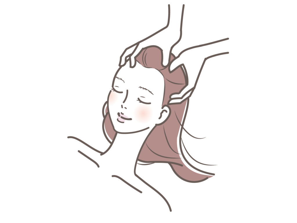 頭皮マッサージ