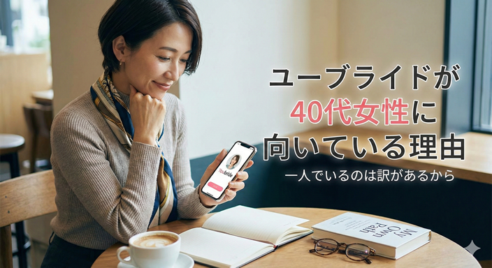 ユーブライドが40代女性に向いている理由の画像