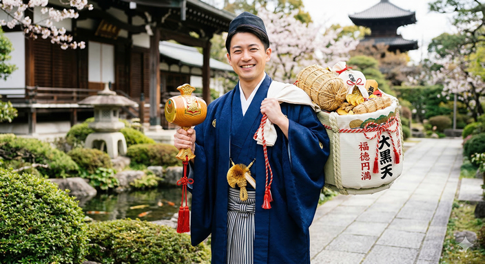 清潔な大黒天のイメージ画像